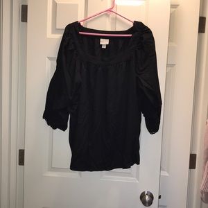 Ava and viv black blouse